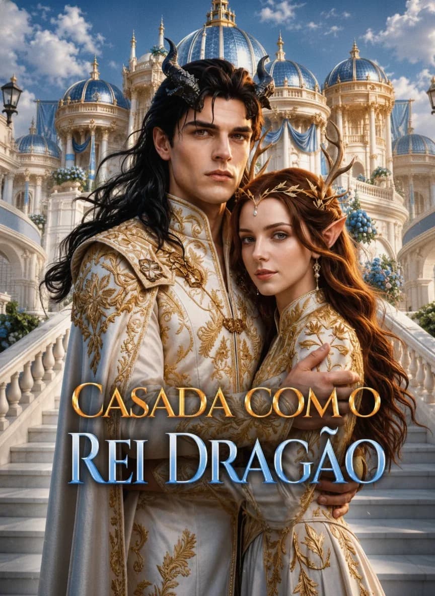 Capa de Casada com o Rei Dragão