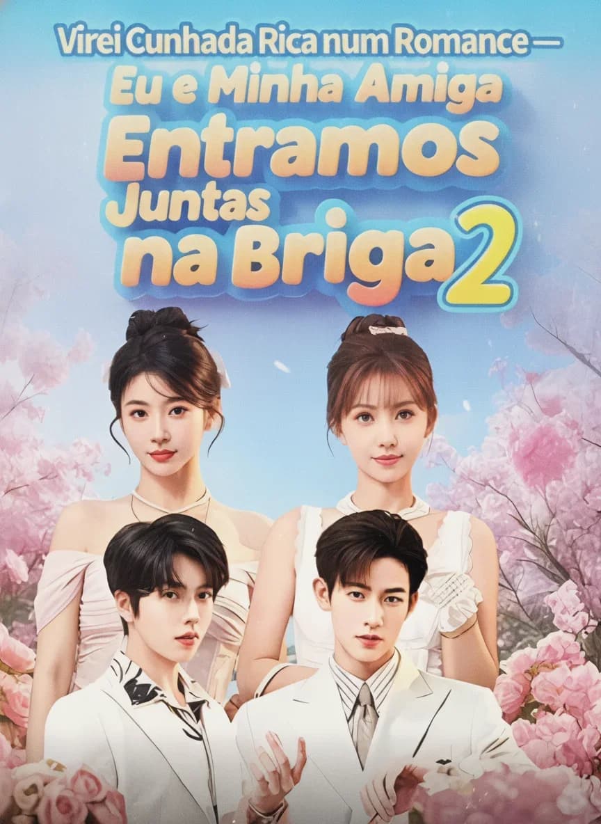 Amigas Contra o Destino 2: Eu e Minha Amiga Entramos Juntas Na Briga 2 (Virei Cunhada Rica num Romance)