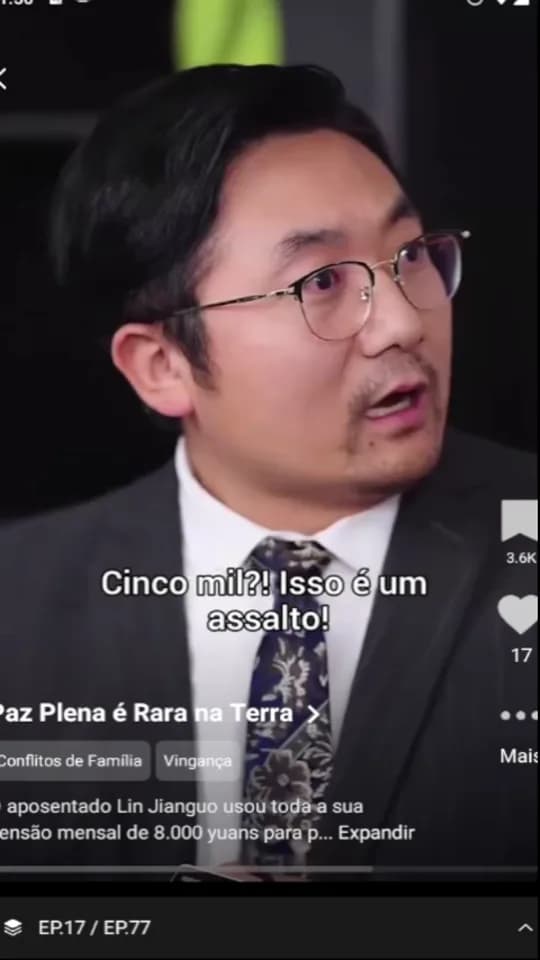 Parte 08 de Paz Plena é Rara na Terra