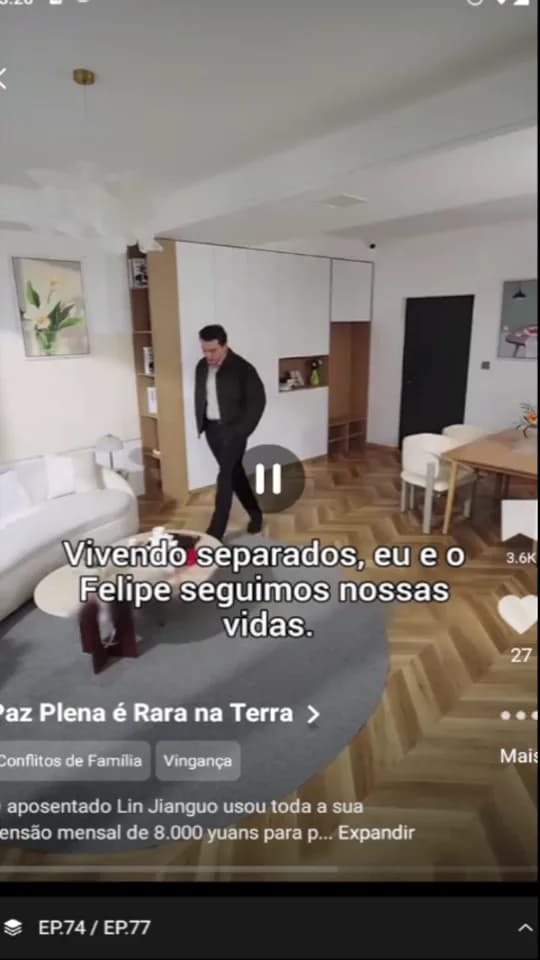 Parte 26 de Paz Plena é Rara na Terra