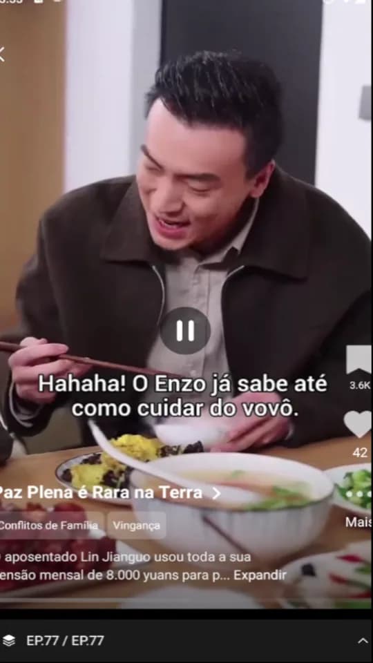 Parte 28 de Paz Plena é Rara na Terra