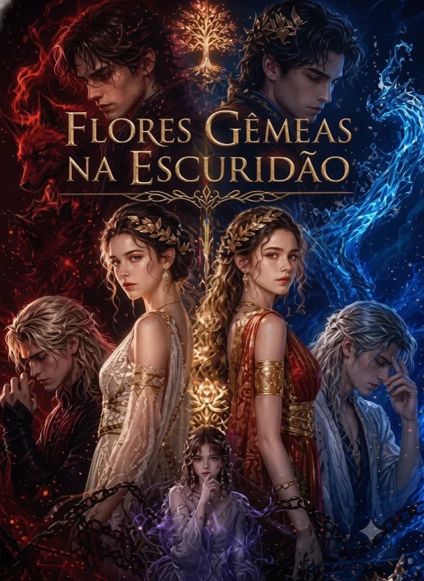 Flores Gêmeas na Escuridão