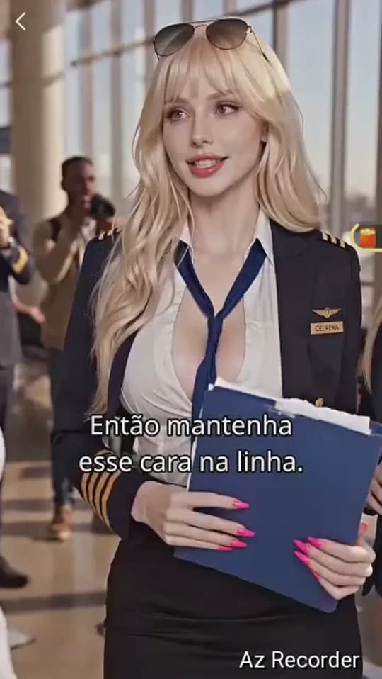 Parte 02 de O Controlador que Humilhou a Capitã Arrogante