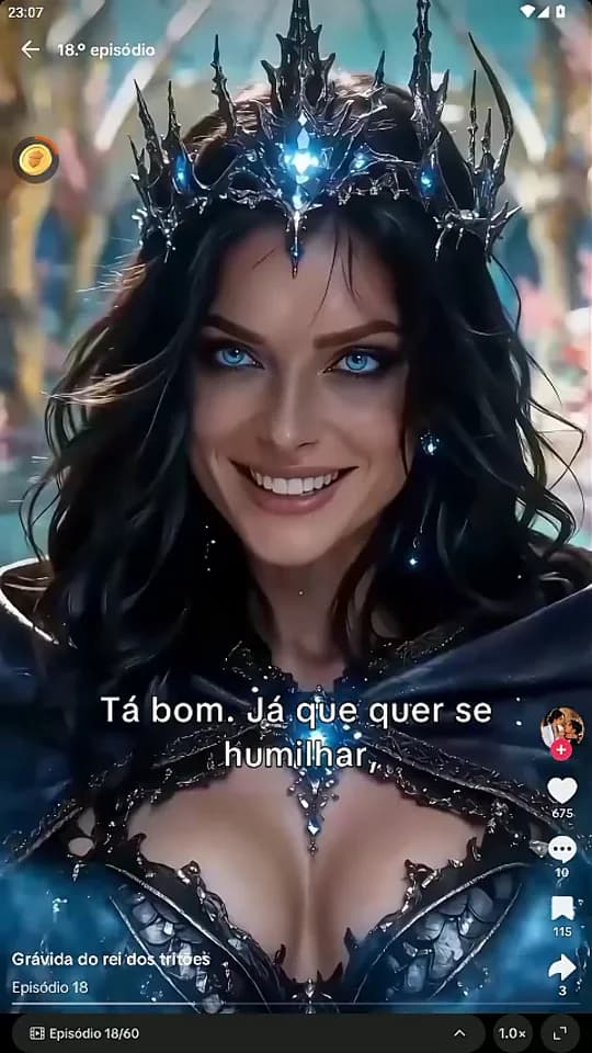 Parte 06 de Grávida do Rei dos Tritões